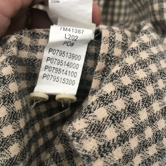 Lucky Brand Black Label Classic Fit Button Flannel - Picture 5 of 9